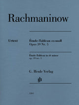 Rachmaninoff: Étude-Tableau in E-flat Minor, Op. 39, No. 5