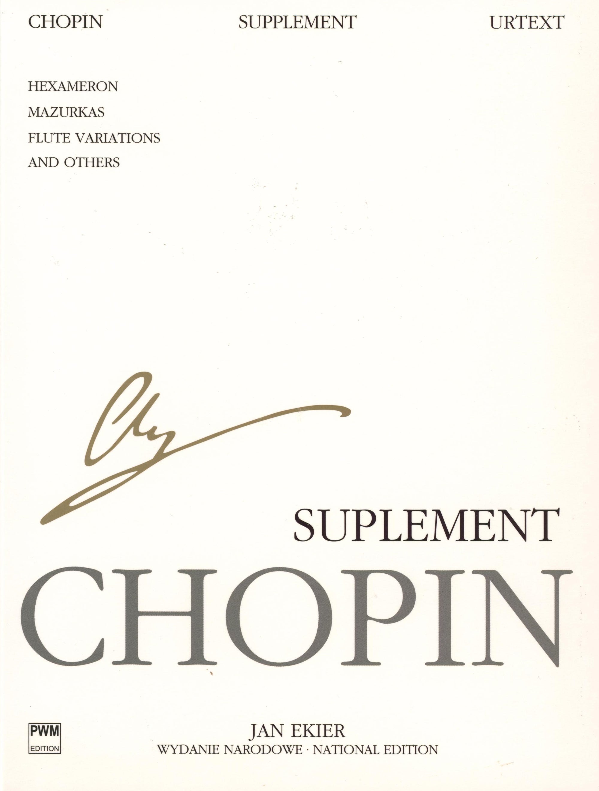 Compositions Partly by Chopin