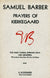 Barber: Prayers of Kierkegaard, Op. 30