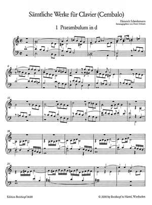 Scheidemann: Complete Works for Harpsichord