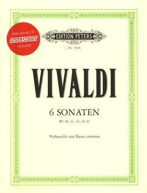 Vivaldi: 6 Cello Sonatas, RV 40, 41, 43, 45–47