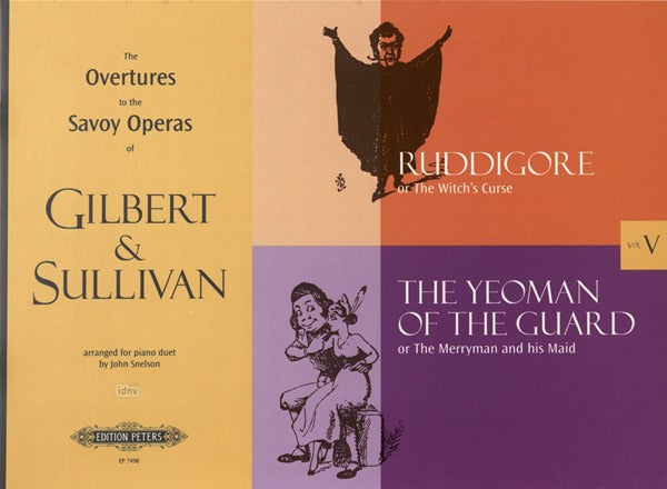 Gilbert & Sullivan: Overtures to Ruddigore & The Yeoman of the Guard (arr. for piano 4-hands)