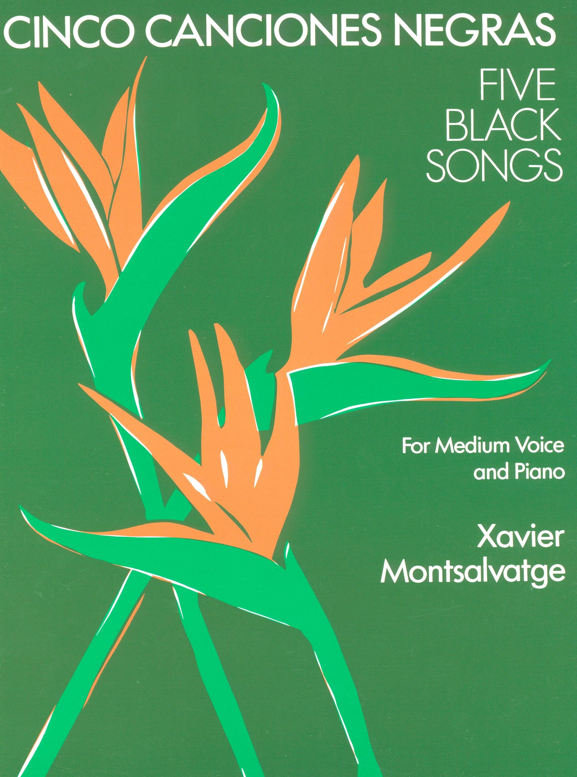 Montsalvatge: Cinco Canciones Negras