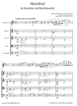 Schumann-Busoni: Abenlied