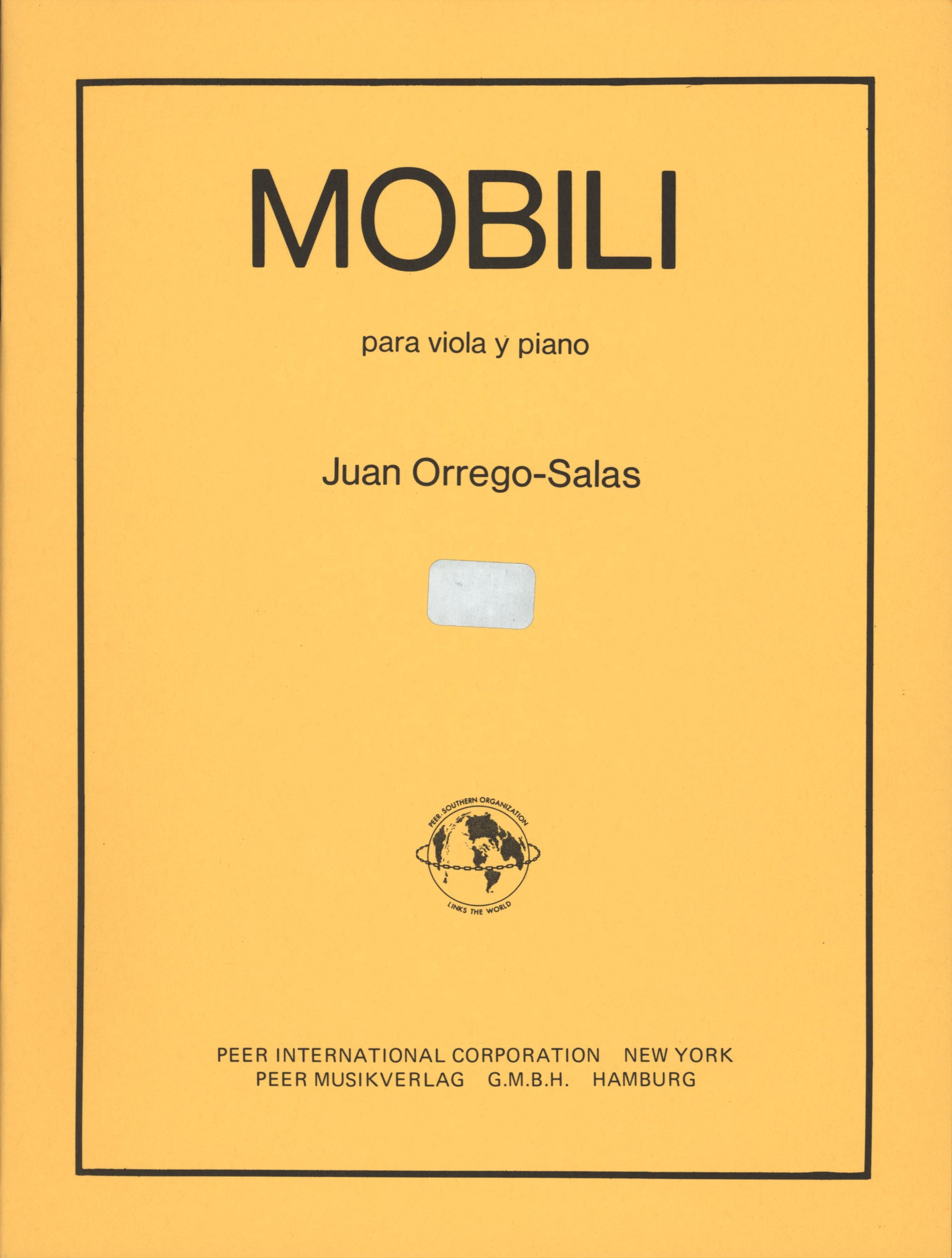 Orrego-Salas: Mobili