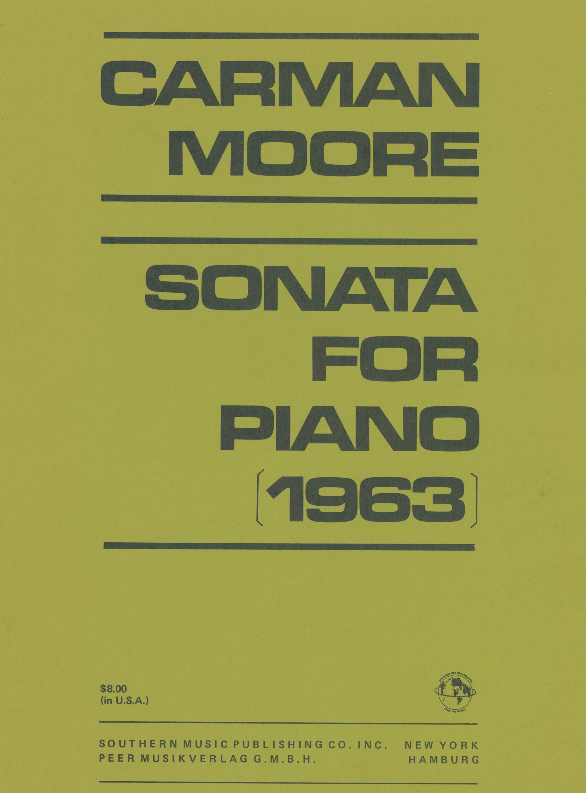 Moore: Piano Sonata (1963)