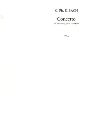 C.P.E. Bach: Flute Concerto in D Minor, Wq. 22