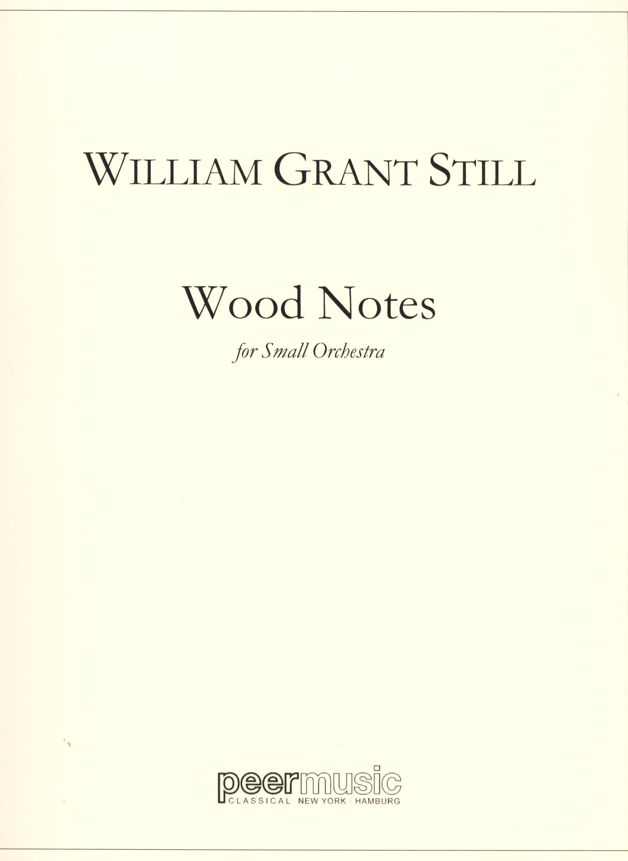 Still: Wood Notes
