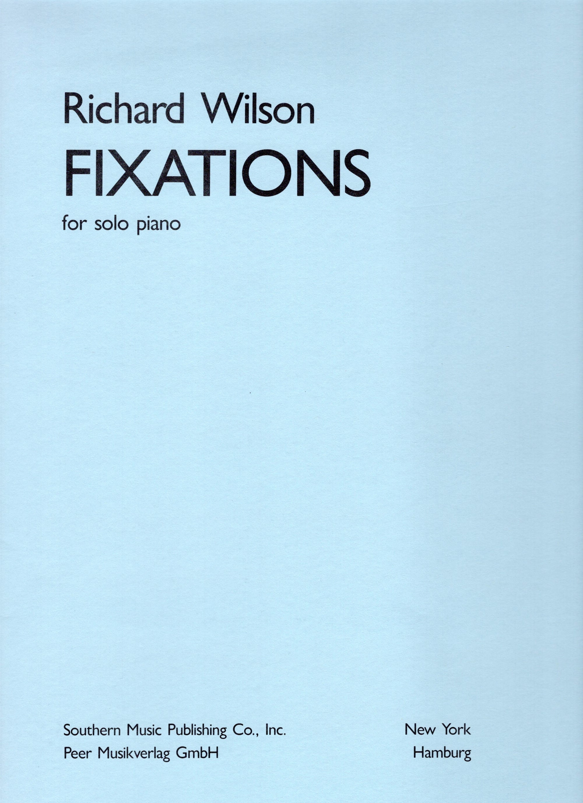 Wilson: Fixations