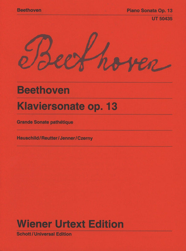 Beethoven: Piano Sonata No. 8 in C Minor, Op. 13
