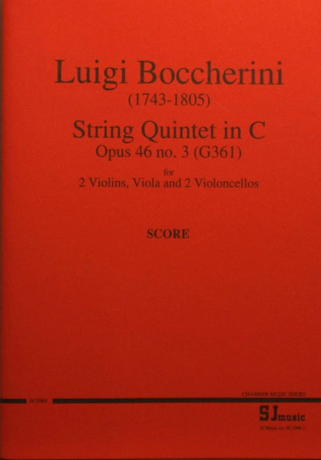 Boccherini: String Quintet in C Major, Op. 46, No. 3, G 361