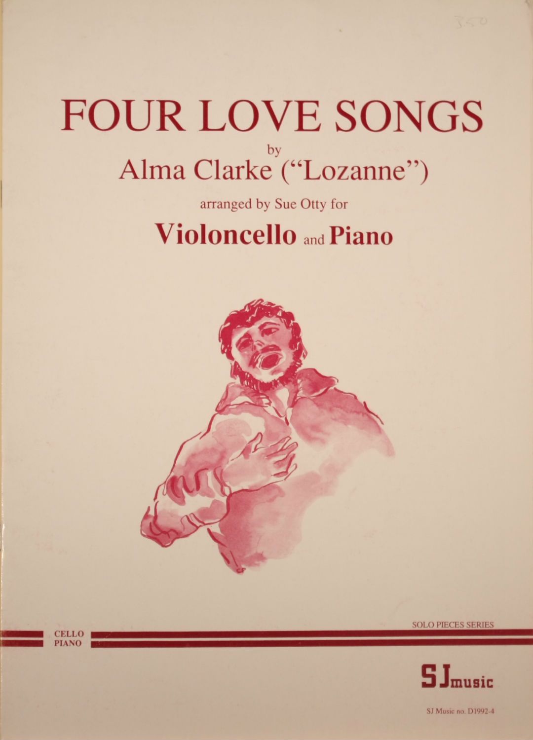 Clarke: Four Love Songs (arr. for cello & piano)