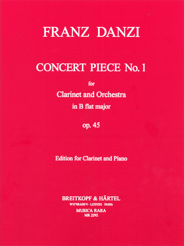 Danzi: Concert Piece No. 1 in B-flat Major, Op. 45