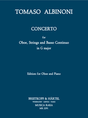 Albinoni: Oboe Concerto in G Major