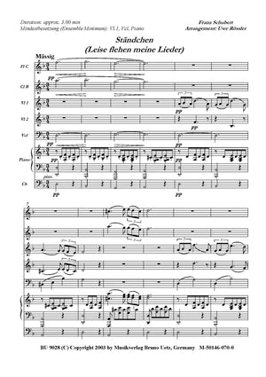 Schubert: Ständchen, D 889 (arr. for piano trio)