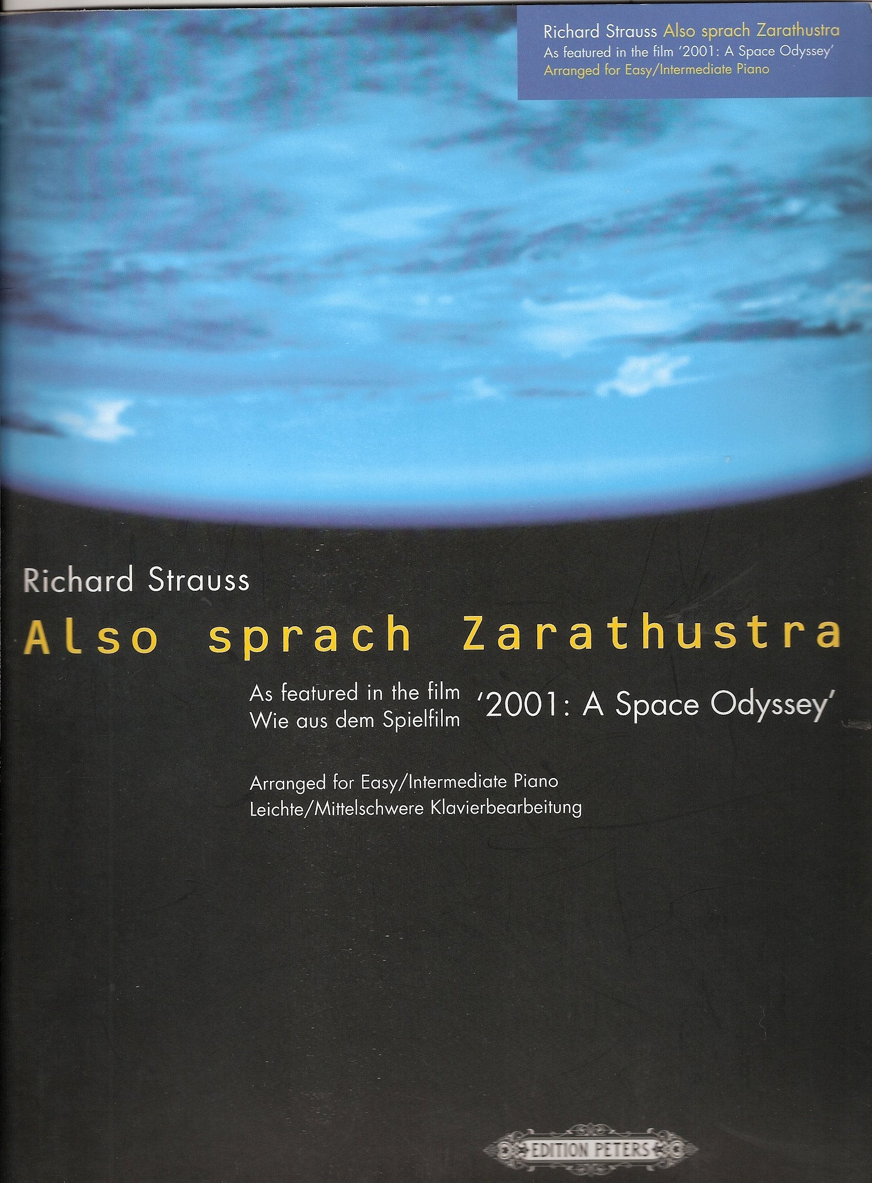 Strauss: Also sprach Zarathustra - Opening Theme arr. for Piano