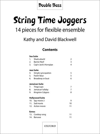 String Time Joggers (Double Bass)