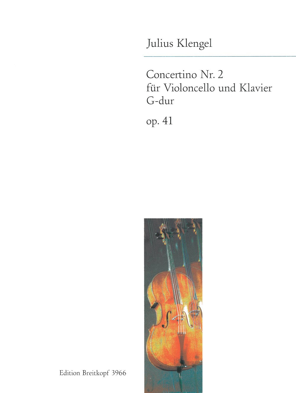 Klengel: Cello Concertino No. 2 in G Major, Op. 41