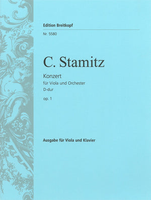 Stamitz: Viola Concerto in D Major, Op. 1