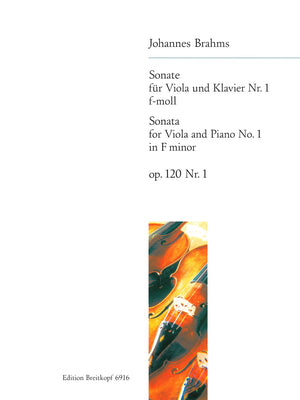 Brahms: Clarinet Sonata in F Minor, Op. 120, No. 1 (viola version)