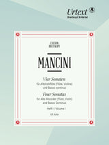 Mancini: 4 Sonatas - Volume 1 (Nos. 3 & 4)