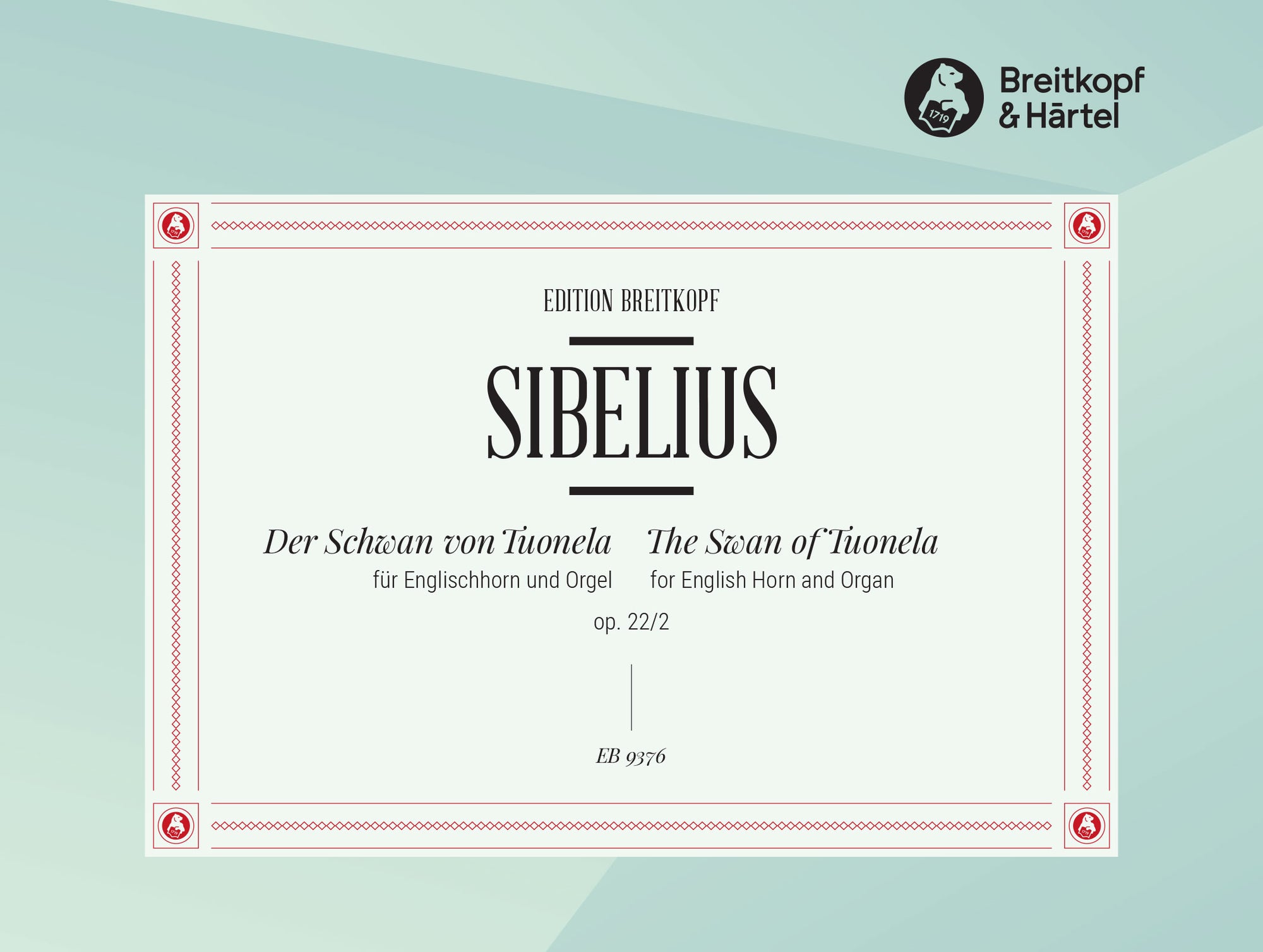 Sibelius: The Swan of Tuonela, Op. 22, No. 2 (arr. for english horn & organ)