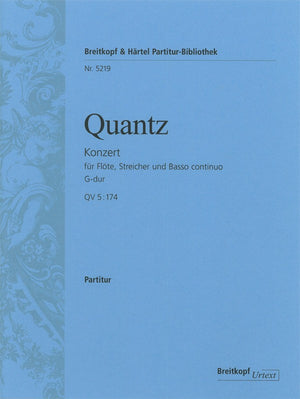Quantz: Flute Concerto in G Major, QV 5:174