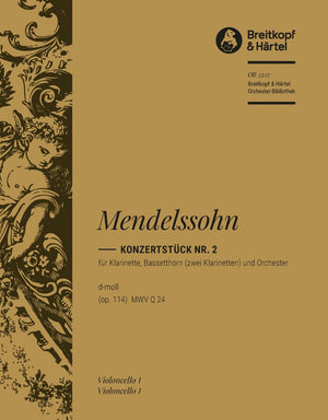 Mendelssohn: Concert Piece No. 2 in D Minor, MWV Q 24, Op. 114