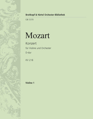 Mozart: Violin Concerto No. 4 in D Major, K 218