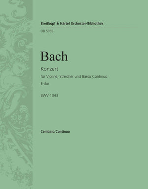 Bach: Violin Concerto in E Major, BWV 1042