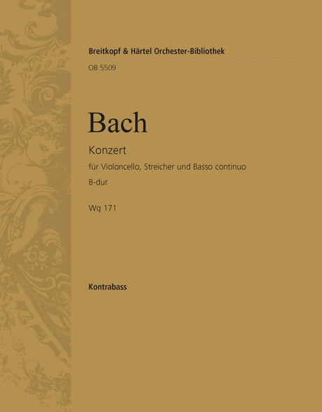 C.P.E. Bach: Cello Concerto in B-flat Major, Wq. 171