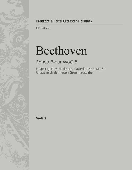 Beethoven: Rondo in B-flat Major, WoO 6