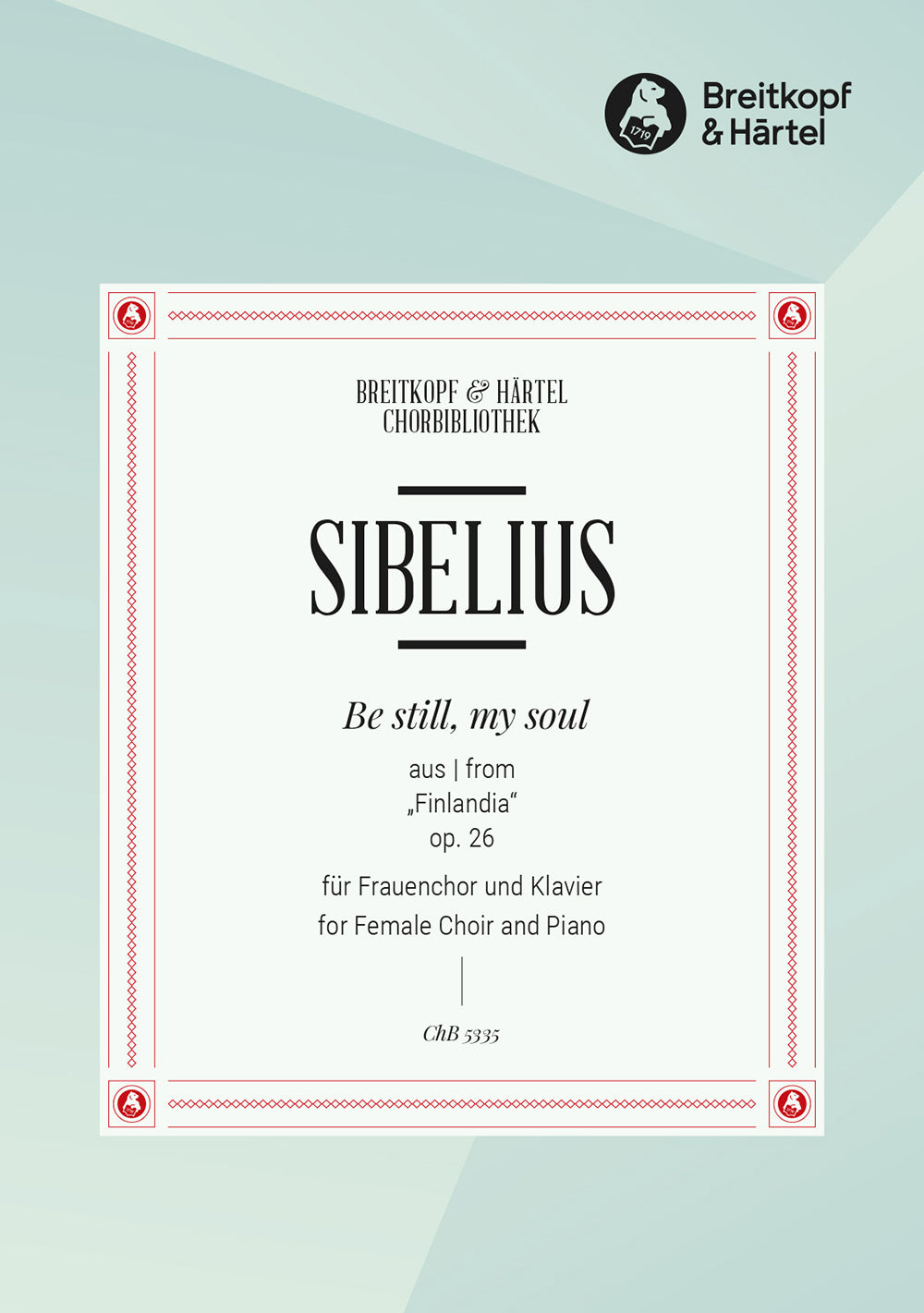 Sibelius: Be still, my soul (Finlandia Hymn) arr. for female choir & piano