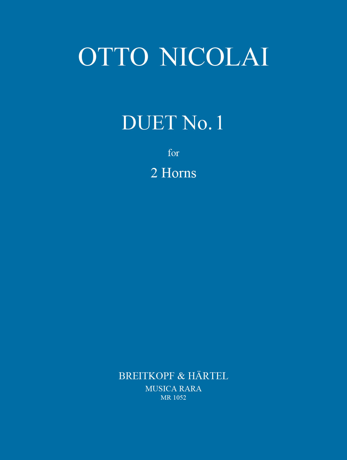 Nicolai: Duet No. 1