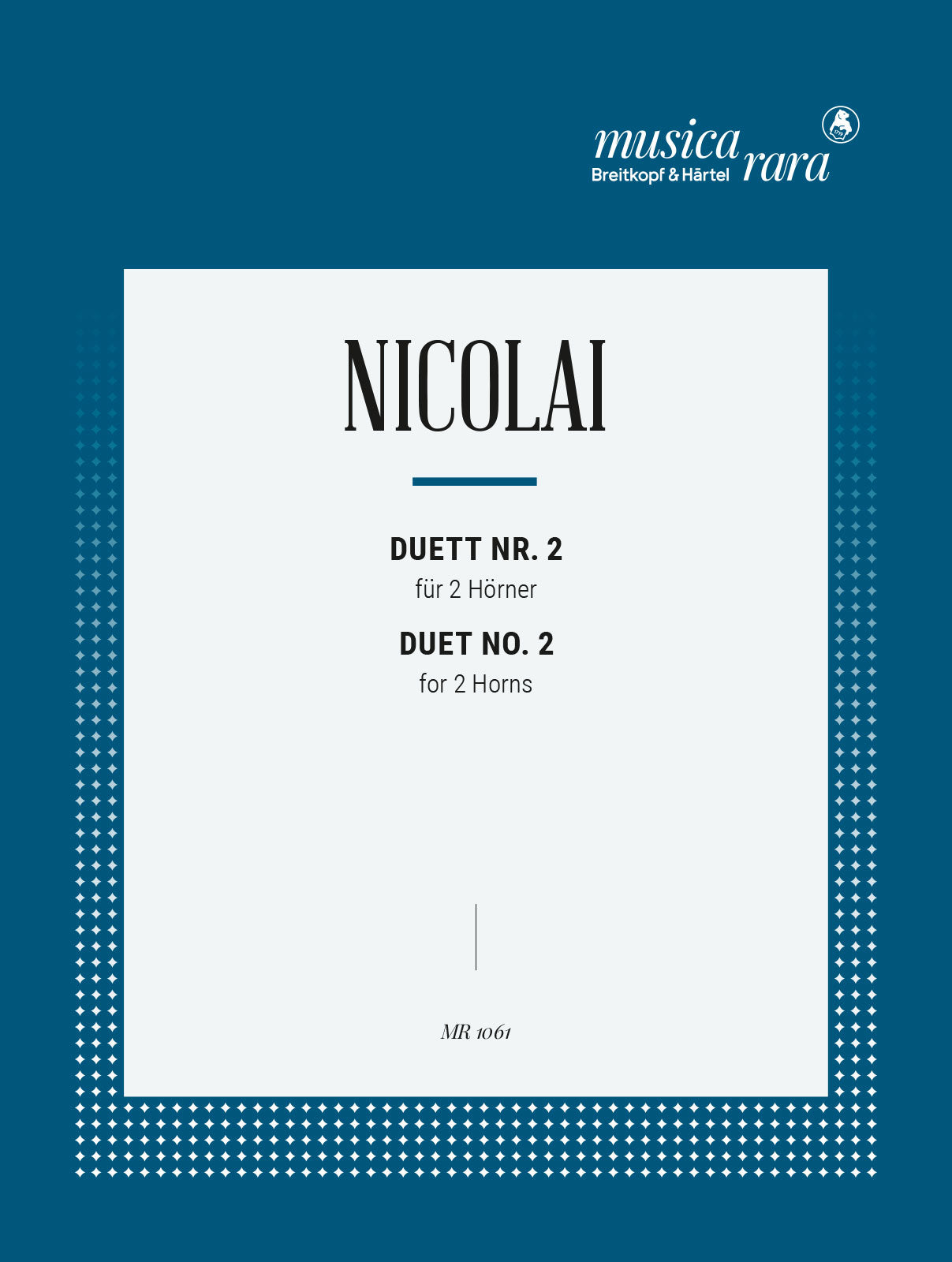Nicolai: Duet No. 2