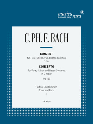 C.P.E. Bach: Flute Concerto in G Major, H. 445, Wq. 169