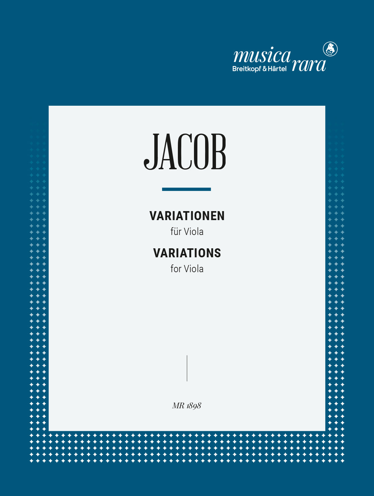 Jacob: Viola Variations