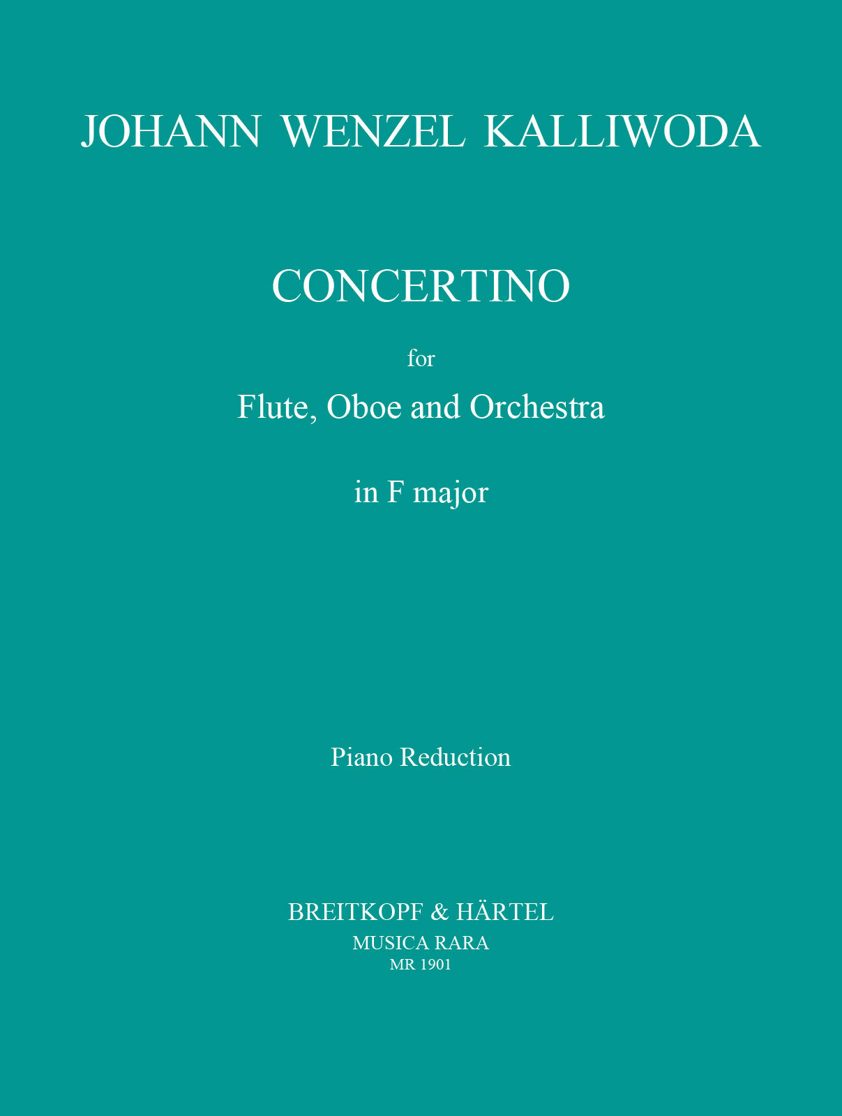 Kalliwoda: Concertino for Flute & Oboe in F Major