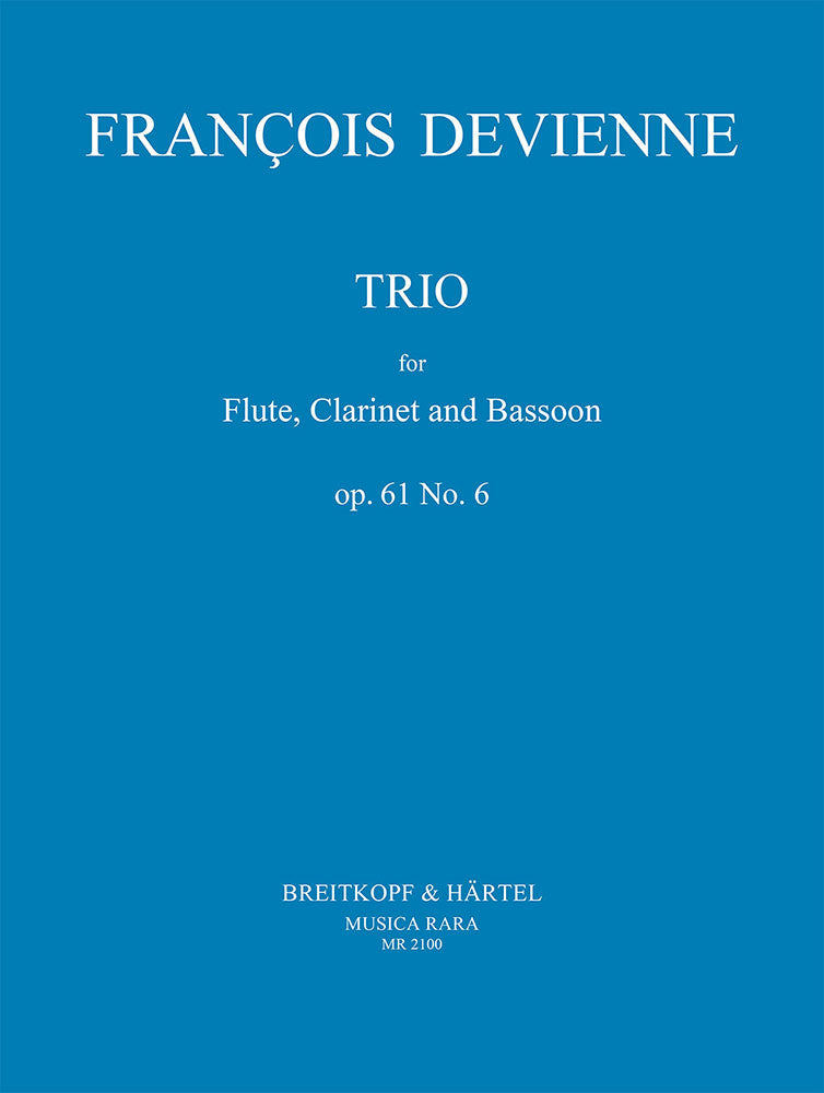 Devienne: Trio in D Minor, Op. 61, No. 6
