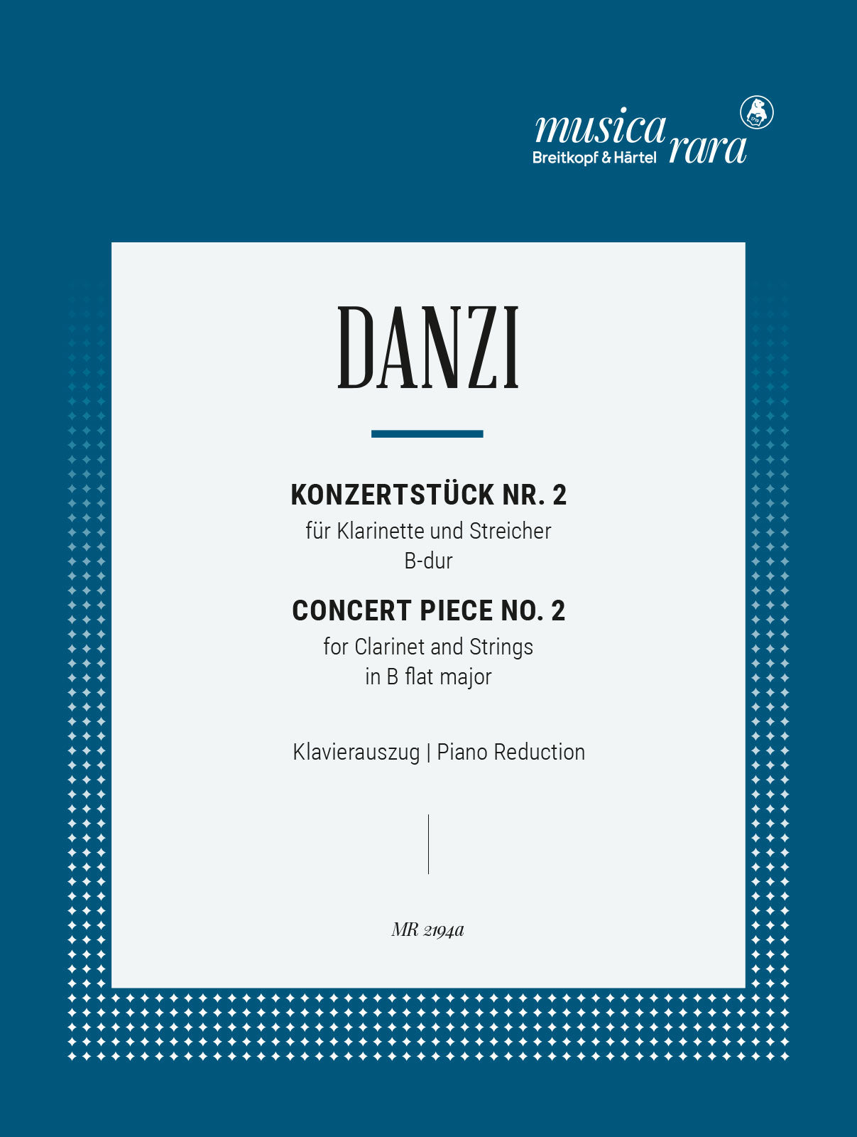 Danzi: Concert Piece No. 2 in B-flat Major