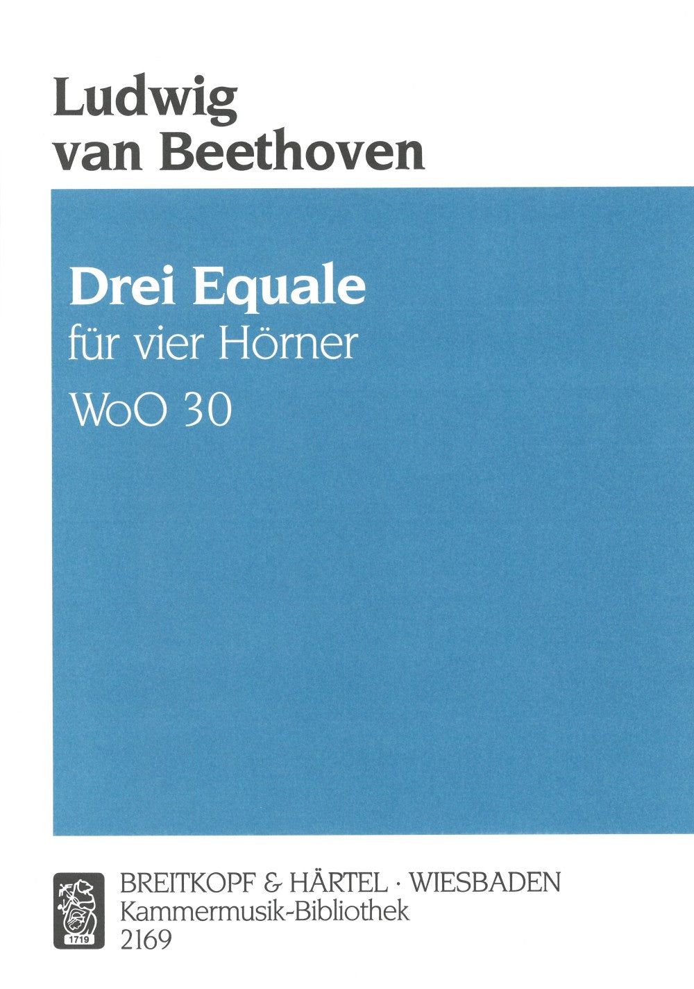Beethoven: 3 Equali, WoO 30 (arr. for piano 4-hands)