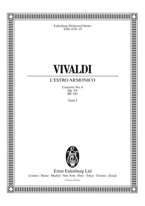 Vivaldi: L'Estro Armonico, RV 356, Op. 3, No. 6