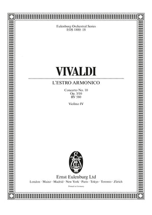 Vivaldi: L'Estro Armonico Concerto in B Minor, RV 580, Op. 3, No. 10