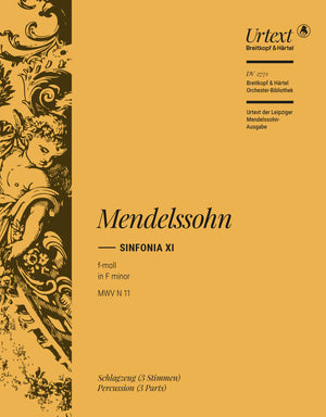 Mendelssohn: Sinfonia No. 11 in F Major, MWV N 11