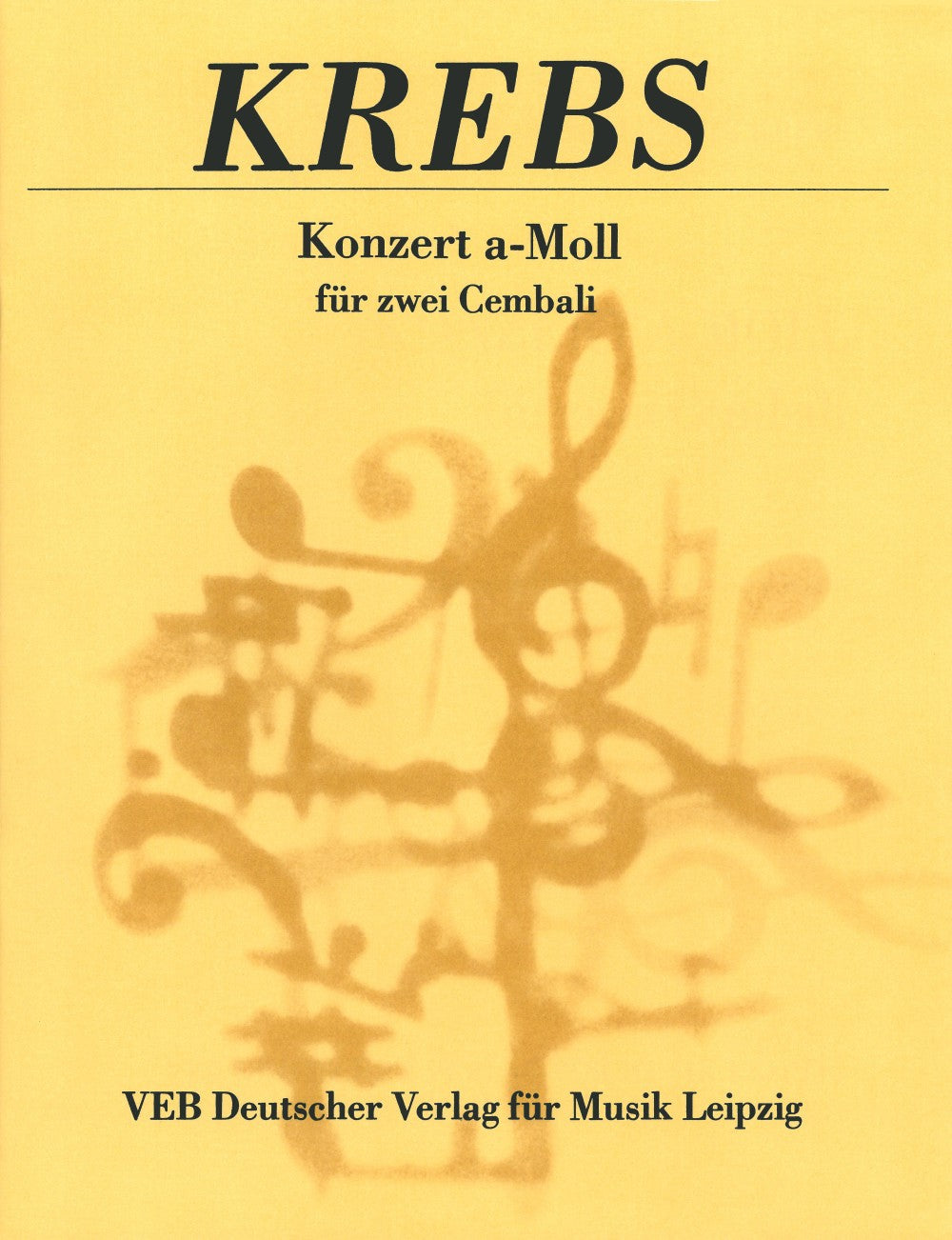 Krebs: Concerto for 2 Harpsichords in A Minor