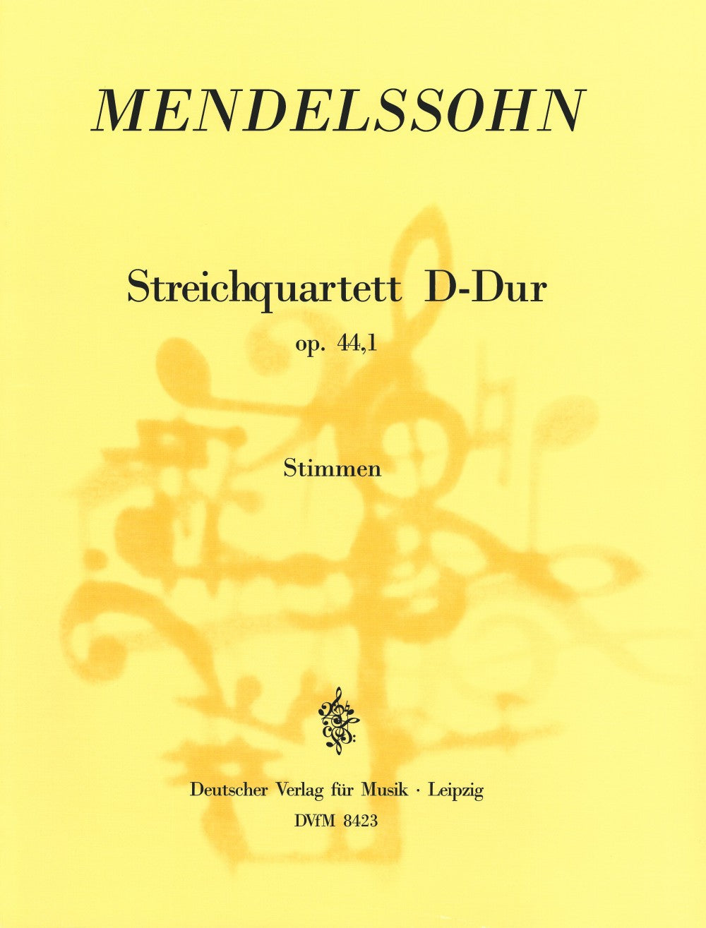 Mendelssohn: String Quartet in D Major, Op. 44, No. 1