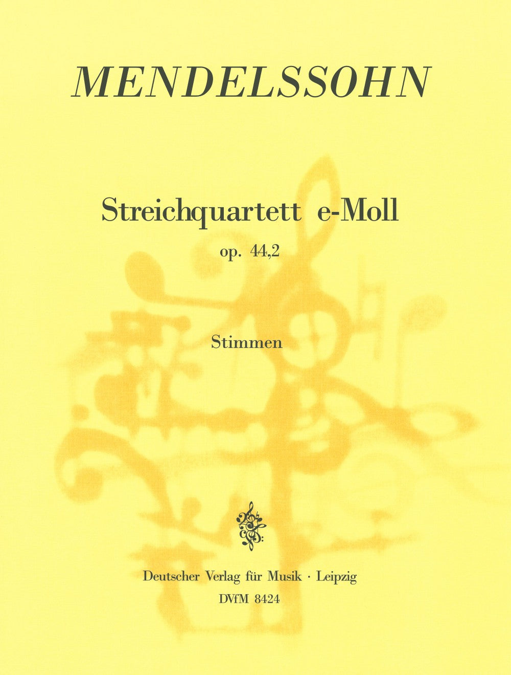 Mendelssohn: String Quartet in E Minor, Op. 44, No. 2