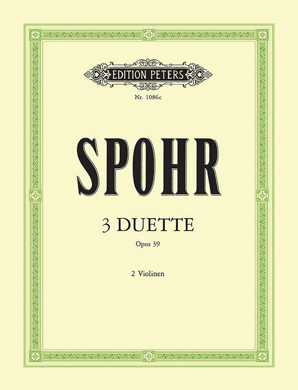 Spohr: 3 Duets, Op. 39