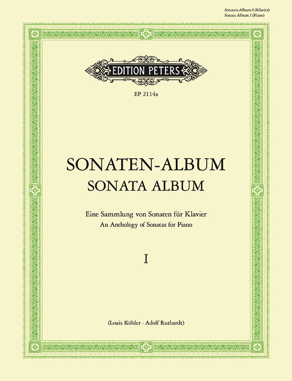 Sonata Album for Piano - Volume 1