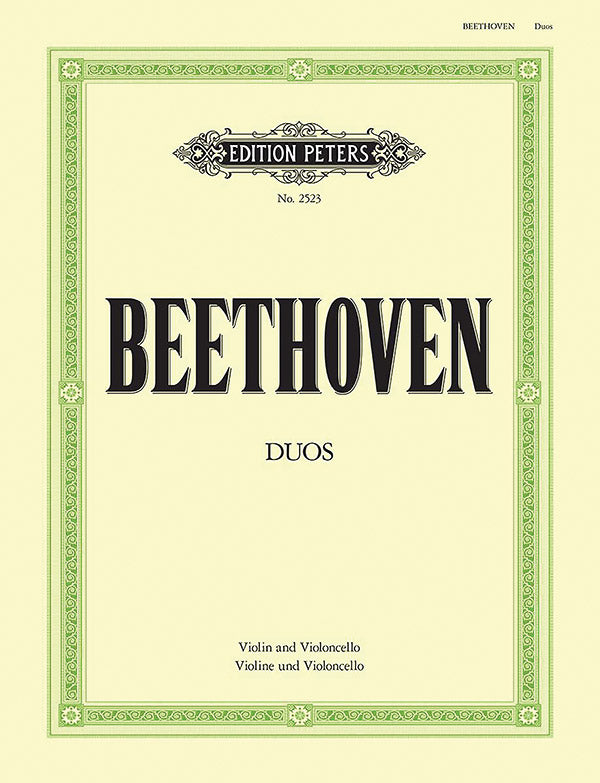 Beethoven: 3 Duos, WoO 27 (arr. for violin & cello)